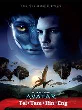 Avatar (2009) BRRip Original [Telugu + Tamil + Hindi + Eng] Dubbed Movie Watch Online Free