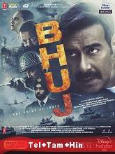 Bhuj: The Pride of India (2021) HDRip Original [Telugu + Tamil + Hindi] Full Movie Watch Online Free