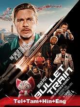 Bullet Train (2022) HDRip Original [Telugu + Tamil + Hindi + Eng] Dubbed Movie Watch Online Free