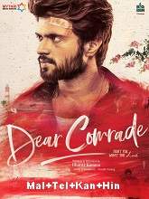 Dear Comrade (2019) HDRip Original [Malayalam + Telugu + Kannada + Hindi] Full Movie Watch Online Free