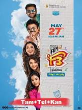 F3: Fun and Frustration (2022) HDRip Original [Tamil + Telugu + Kannada] Full Movie Watch Online Free
