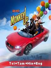 Monkey Up (2016) BRRip Original [Telugu + Tamil + Hindi + Eng] Dubbed Movie Watch Online Free
