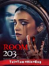 Room 203 (2022) HDRip Original [Telugu + Tamil + Hindi + Eng] Dubbed Movie Watch Online Free