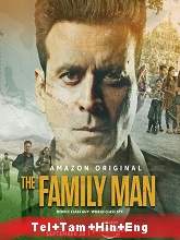 The Family Man (2019) HDRip Season 1 [Telugu + Tamil + Hindi + Eng] Watch Online Free